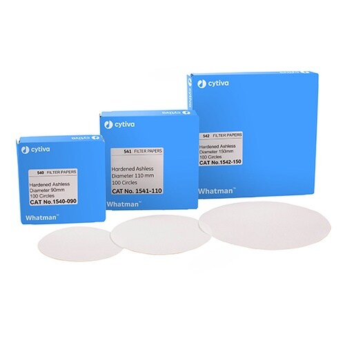 無灰硬質定量ろ紙(グレード542 150