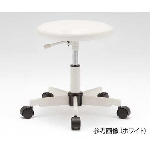 WS210W−VBKワーキングスツール黒