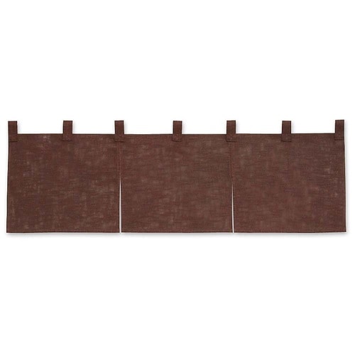 YHV0106半間のれん 焦茶