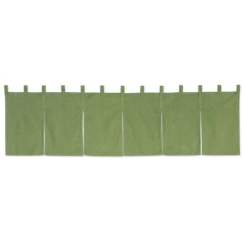 YHV0704カウンターのれん 緑