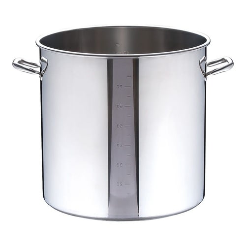 AZV7048寸胴鍋目盛付蓋無48cm