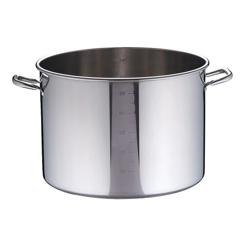 AHV8948半寸胴鍋目盛付蓋無48cm