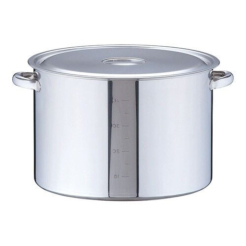 AHV11045半寸胴鍋 目盛付45cm