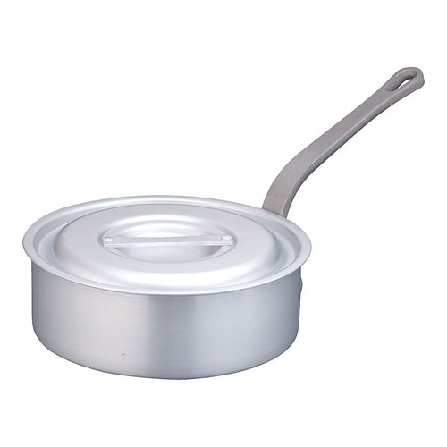 AKT8324片手浅型鍋目盛付24cm