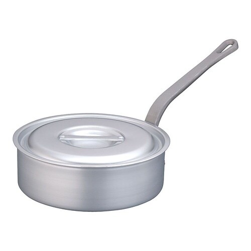 AKT8327片手浅型鍋目盛付27cm