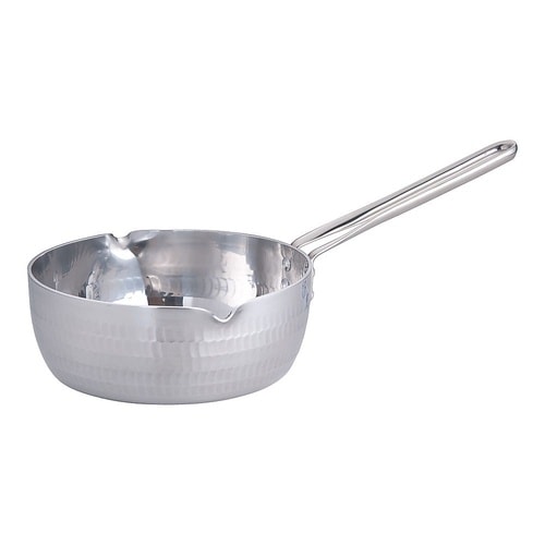 共柄厚板 IHアルミ雪平鍋 19cm