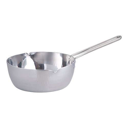 共柄厚板 IHアルミ雪平鍋 20cm