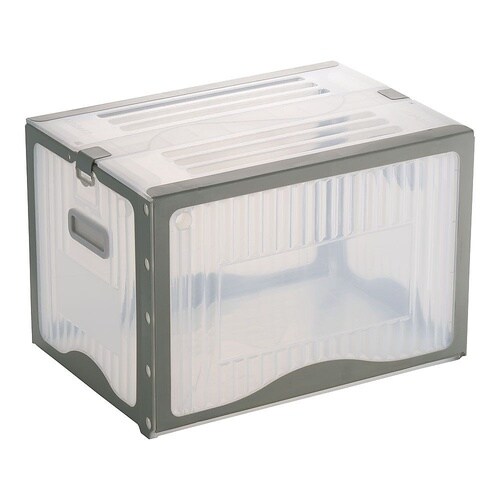 ALS8703ボックス透明手穴無40B2