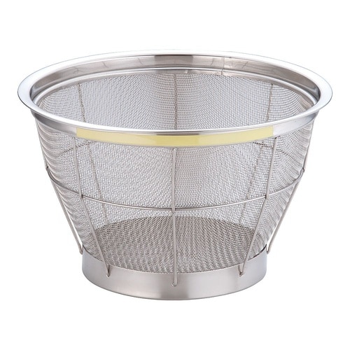 AZL4803深型ざる27.5cm黄