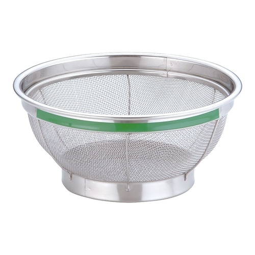 AZL4708浅型ざる20cmグリーン