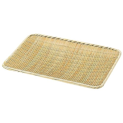 ABV31010 竹製 角盆ざる30cm