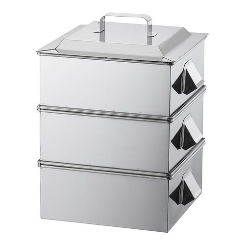 AMS65030業務用角蒸器2段30cm