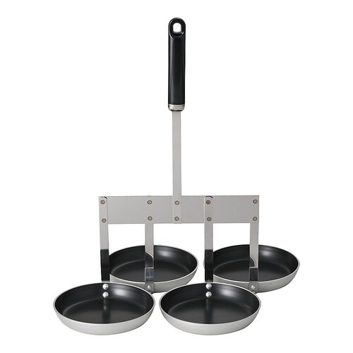 BKK1001フッ素加工4連式カキ揚