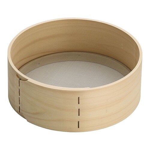 BKN03007木枠粉フルイ中目7寸