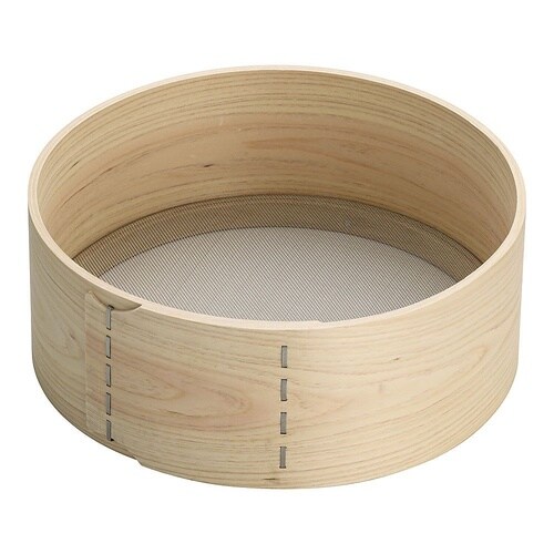 BKN03008木枠粉フルイ中目8寸