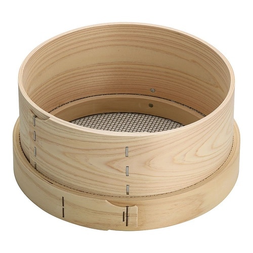 木枠パン粉フルイ(6.5メッシュ)8寸