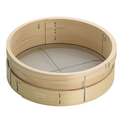 WST01008木枠砂糖フルイ8寸