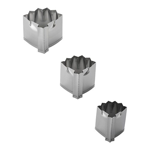 BNK8401 業務用 抜型 鉄扇 3個