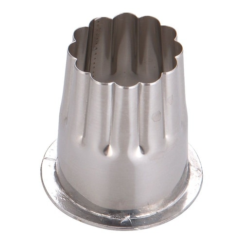 BNK19101 ツバ付抜型 菊 大