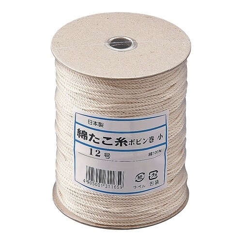 CTY1404綿たこ糸ボビン巻小12号