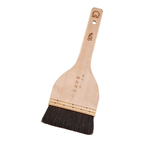 WHK02090木柄黒ハケ(山羊毛)90