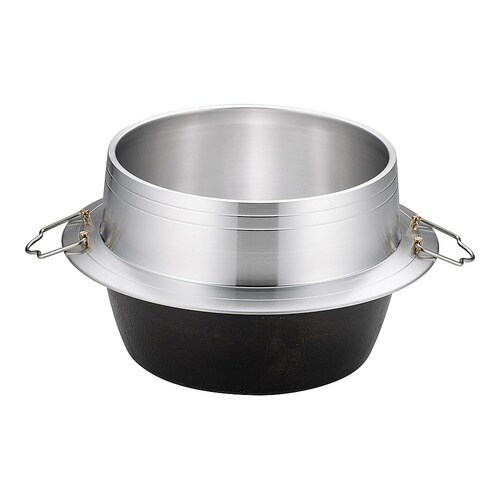 QKM6826アルミ鋳物小釜カン付