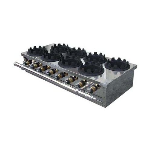 DKM2406ガステーブル8ヶ口都市ガス