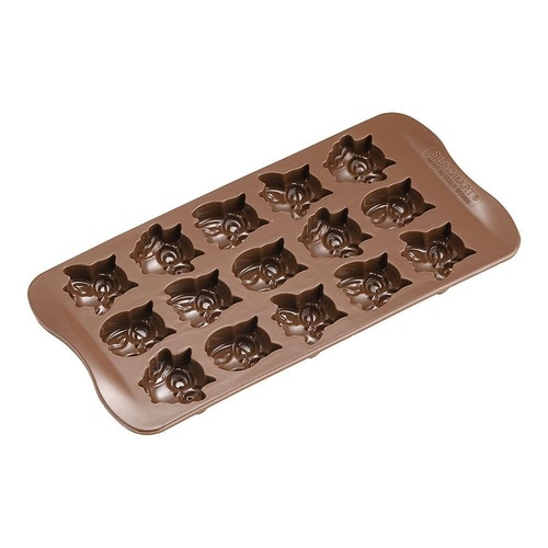 WMLA701チョコレートモルドフクロウ