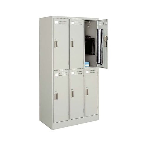 ZLT1001 LKロッカー 6人用