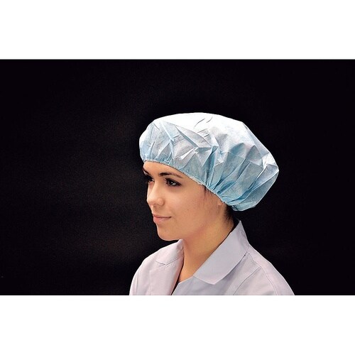 STI0302 帯電帽 青 66050B