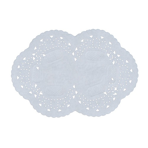 XLC2001 耐油レースペーパー小判型