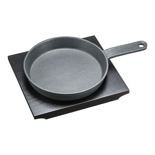 PSL06 SAアルミステーキ皿 柄付