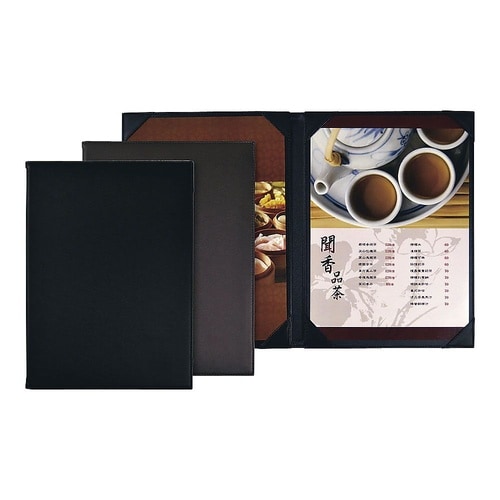 PMB0702 シンビメニューブック 茶