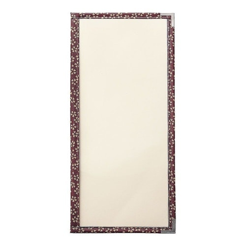 PMB0202 メニューブック 桜柄 赤