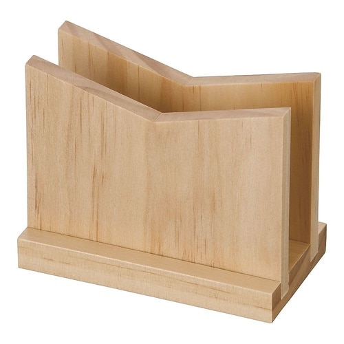 PEI2501 木製メニュー立て 白木