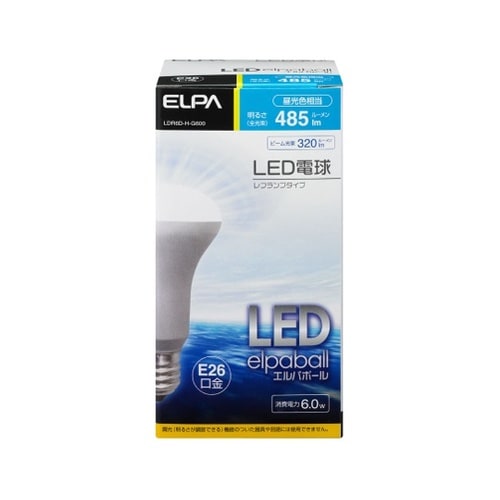 LDR6D−H−G600LED電球レフ形
