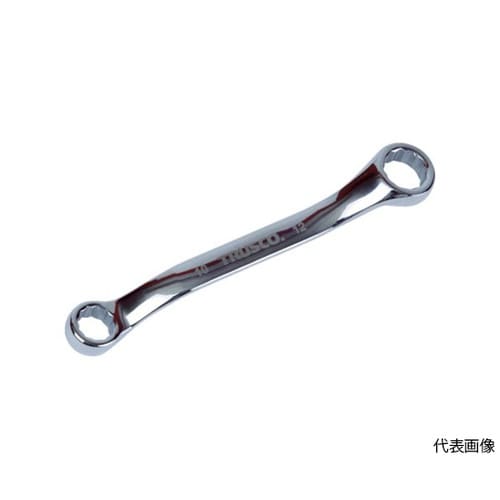 ショートめがねレンチ 45° 14×17