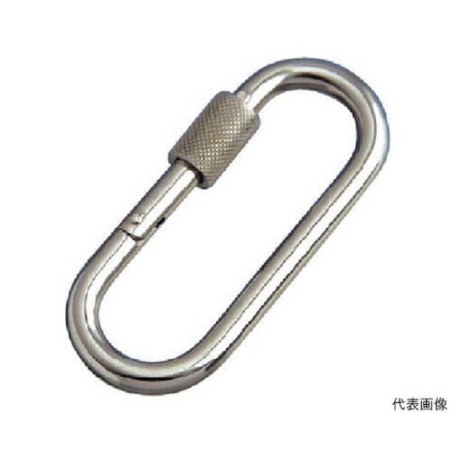 ステンレス プチカラビナ(環付) 線径8