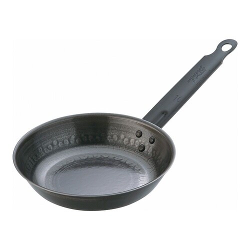 ブルーテンパーハンマーフライパン16cm