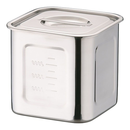 HACCP深型角キッチンポット 15cm