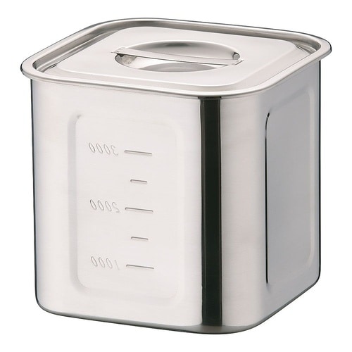 HACCP深型角キッチンポット 16.5