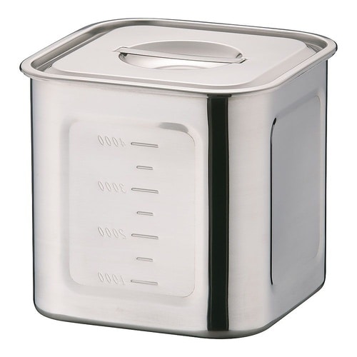 HACCP深型角キッチンポット 18cm