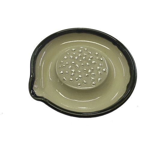 大粒セラミックおろし皿(シリコン付)15