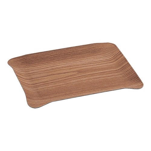 PZS0101 木目サービストレイ薄茶大