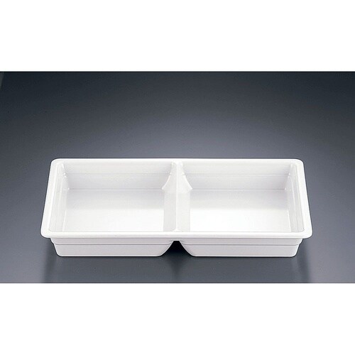 NMH0201 メラミンホテルパン2仕切