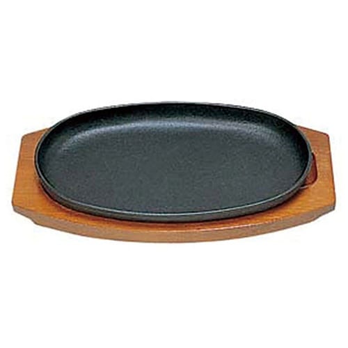 301031 小判型ステーキ皿 25cm