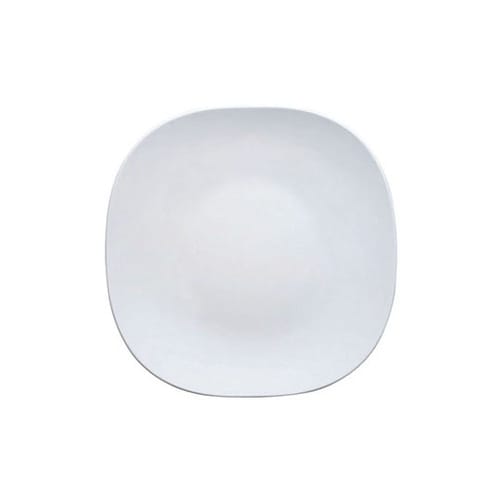 319355白26cmスクウェアプレート