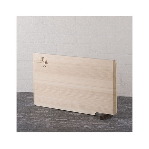 関孫六 桧まな板 スタンド付 L 390