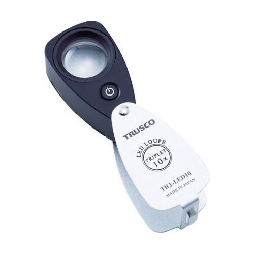 TRJLED10 ライト付10倍ルーペ
