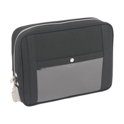 PLSED01 帆布メール用ポーチL 黒